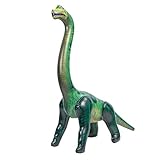 JOYIN 121cm Brachiosaurus Dinosaurier aufblasbar, Tyrannosaurus Rex aufblasbares Dinosaurierspielzeug für Halloween Party Dekoration Dino Geburtstagsfeiergeschenk für Kinder und Erwachsene