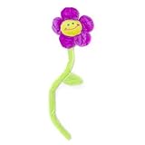 GOODS+GADGETS Singende Happy Birthday Blume in 5 Farben - Geburtstags-Geschenk mit Melodie - Violett-Lila