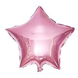 5 Stück 45,7 cm Stern Herz Aufblasbarer Helium Ballon Geburtstag Party Dekorationen Kinder Folienballons Hochzeit Weihnachten Zubehör Geschenke