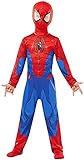 Rubie 's 640840l Spiderman Marvel Spider-Man Classic Kind Kostüm, Jungen, L (7 - 8 Jahre/128 cms)