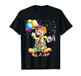 Lustiges - Clown mit Hupe und Luftballons - Karnevals T-Shirt