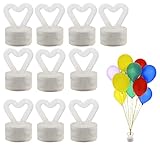 Mandeep 10 Stück Ballongewichte für Heliumballons Luftballons Gewichte Kunststoff für Hochzeit Geburtstag Party Dekoration