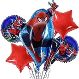 Spiderman Geburtstags Dekorationen, Superhelden Aluminiumfolienballons , 3D Spiderman Folienballon, Kinder Geburtstagsfeier Dekoration Baby Shower Aufblasbare Kinderspielzeug.