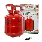 Party Factory Ladenburg Ballongas Helium Flasche für 20 Luftballons