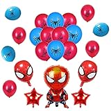 Deko Geburtstag Spider Man Geburtstag Deko Spiderman Luftballons Spider Man Geburtstag Luftballons Spiderman Party Deko Spider Man Geburtstagsdeko Spiderman Folienballons