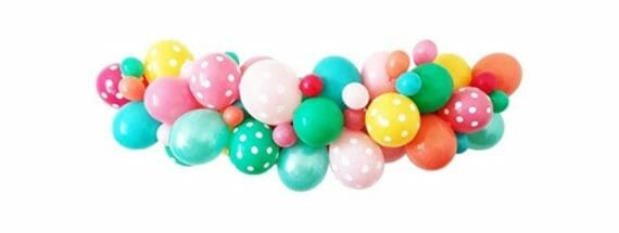 Folienballons für Partys und Feste